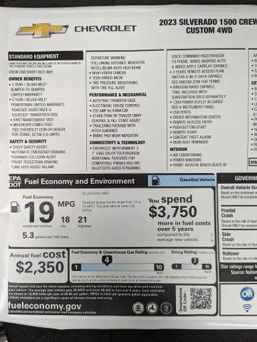 2023 Chevrolet Silverado 1500 Custom