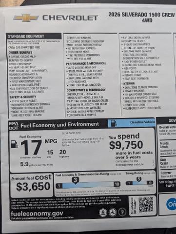 2026 Chevrolet Silverado 1500 RST