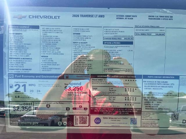2026 Chevrolet Traverse LT