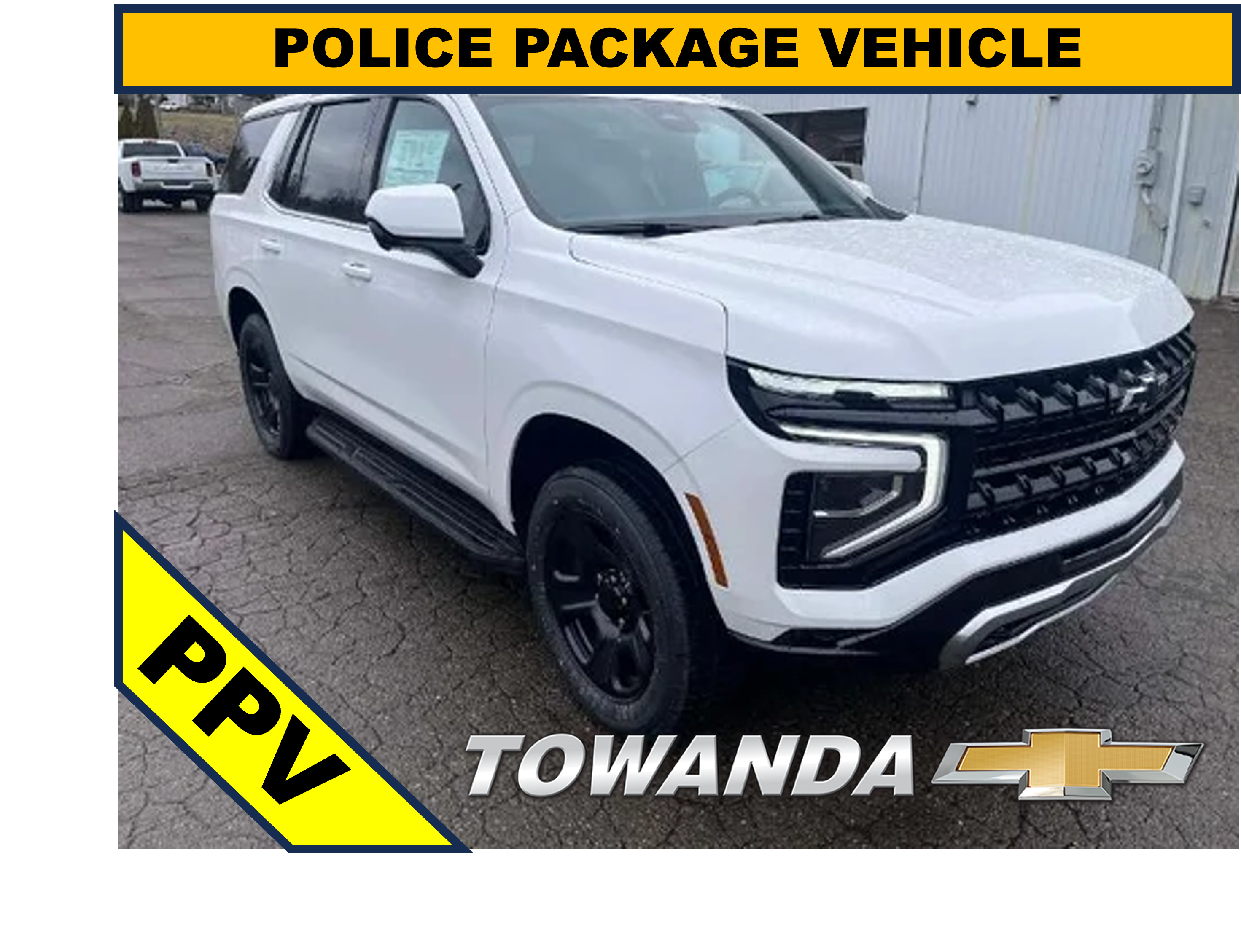 2026 Chevrolet Tahoe Police Package Commercial