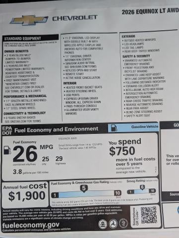 2026 Chevrolet Equinox LT