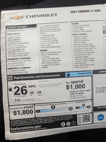 2027 Chevrolet Equinox LT