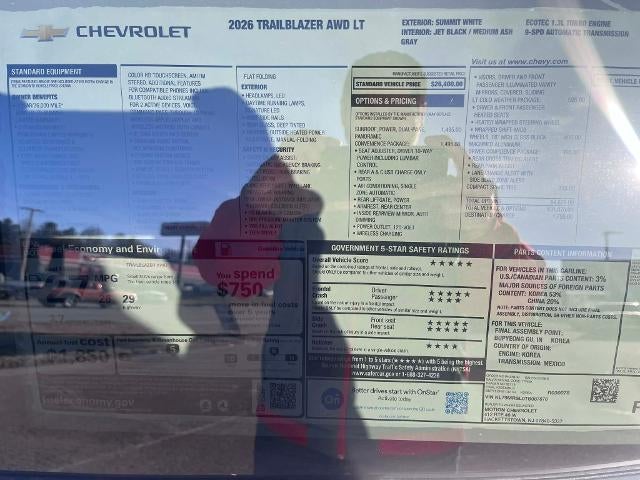 2026 Chevrolet Trailblazer LT