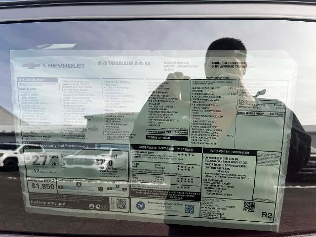 2026 Chevrolet Trailblazer RS